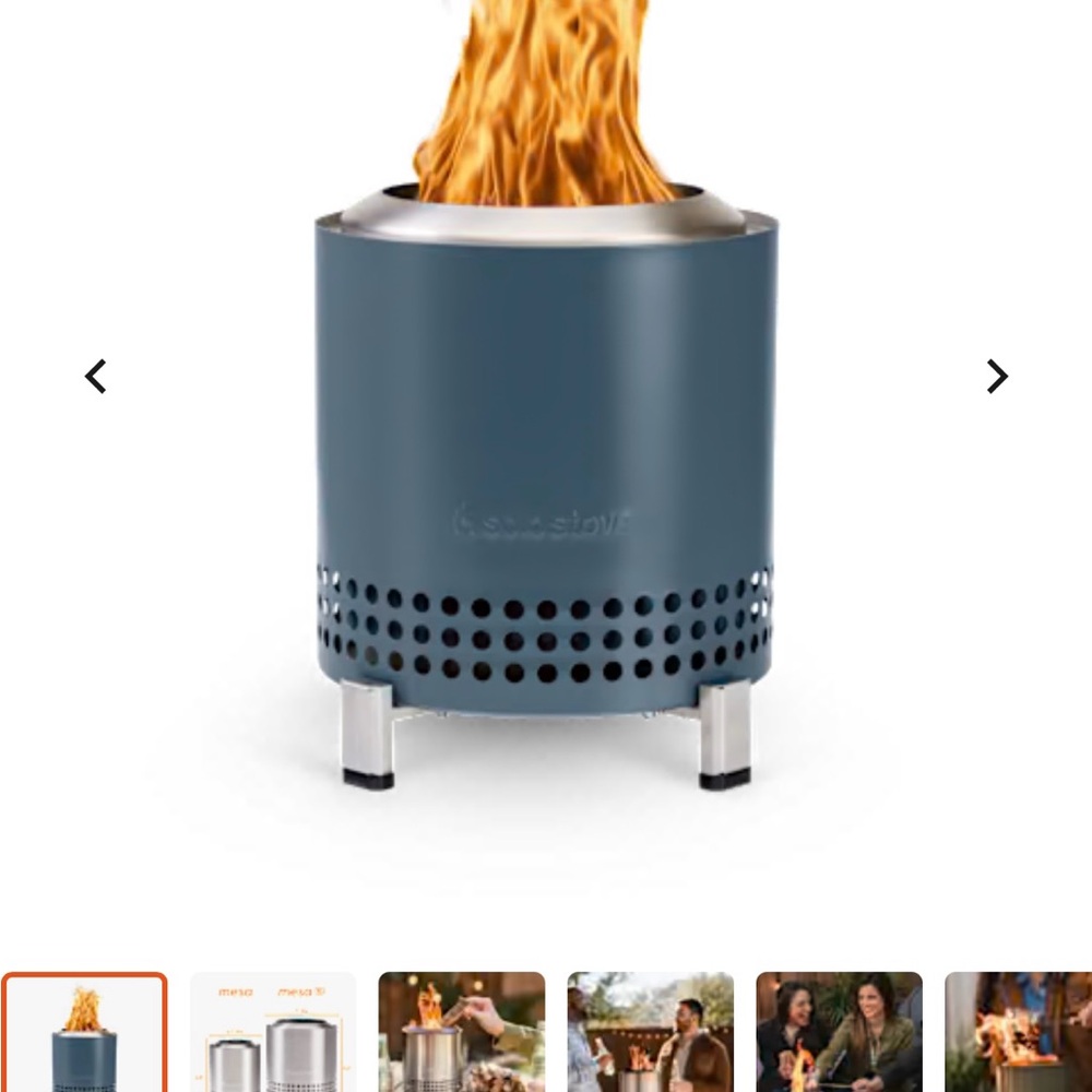 Solo Stove Bonfire Fire Pit in Water Color